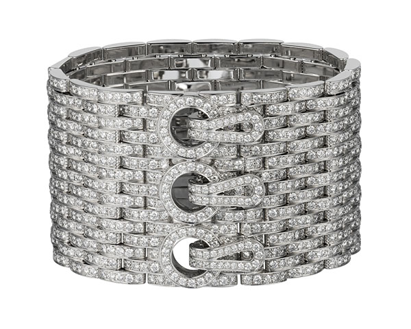 Cartier 頂級珠寶系列鑽石手環,9,100,000元